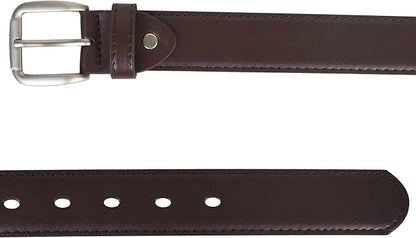 LB LEATHERBOSS Men's Brown Leather Money Belt Sizes 32 Through 56
