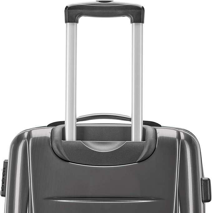 Samsonite Winfield 2 Hardside Expandable Luggage with Spinner Wheels, Charcoal, 3-Piece Set (20/24/28)