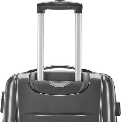 Samsonite Winfield 2 Hardside Expandable Luggage with Spinner Wheels, Charcoal, 3-Piece Set (20/24/28)
