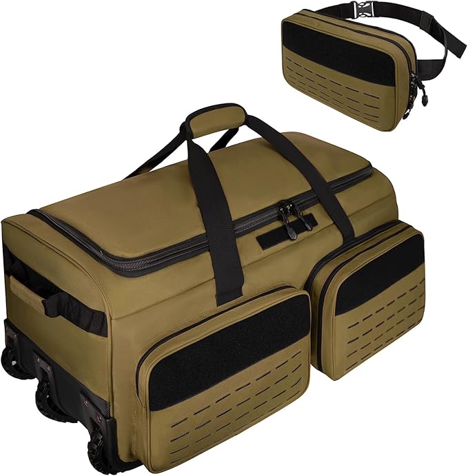 Rolling Duffle Bag with Wheels,120L Large Deployment Bag,Waterproof Military Duffle Bags for Tactical Military Deployment Camping