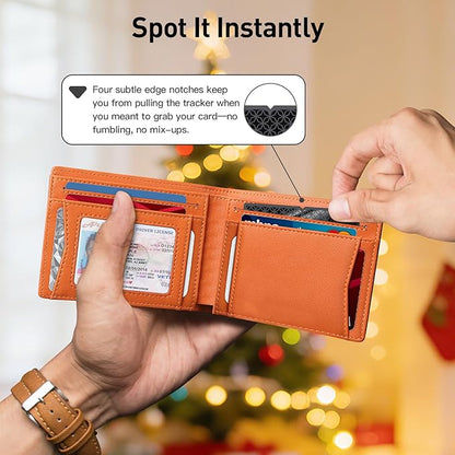2025 [Apple MFi Certified] (iOS Only) Bluetooth Tracker Smart Card for Apple Find My iPhone Wallet GPS Tracker, 5-10 Years Staying Power, Keys Finder and Item Locator for Keys, Bags, Passport
