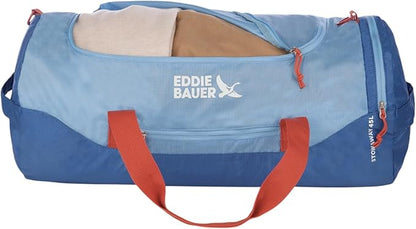 Eddie Bauer Stowaway Packable Duffel Bag | Travel | Foldable | Lightweight | Durable | Ripstop Polyester
