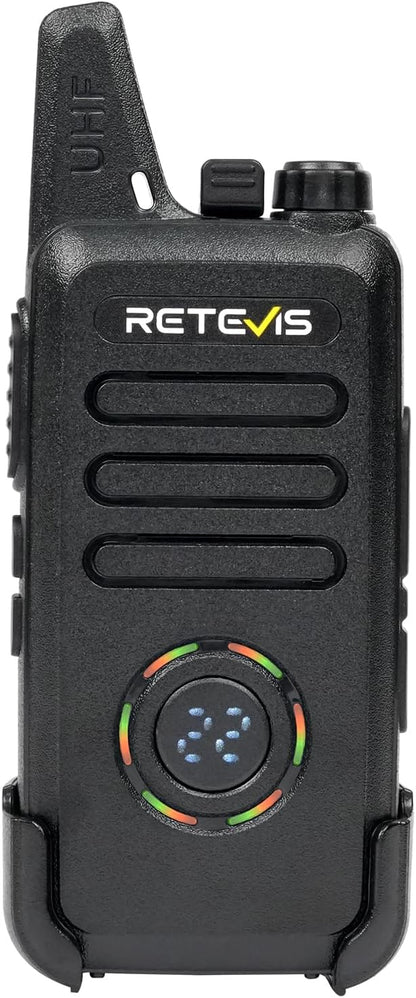 Retevis RT22S Walkie Talkies for Adults,Portable FRS Two-Way Radios(10 Pack) with 10 Way Multi Gang Charger, Handheld 2 Way Radio Rechargeable,Charging Progress Visible for Business Warehouse School