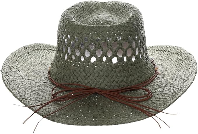 Panama Jack Drifter Sun Hat - Toyo Straw, 3 1/4" Shapeable Brim