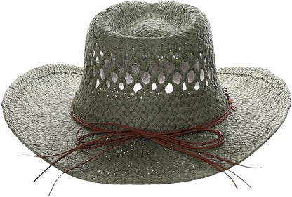 Panama Jack Drifter Sun Hat - Toyo Straw, 3 1/4" Shapeable Brim