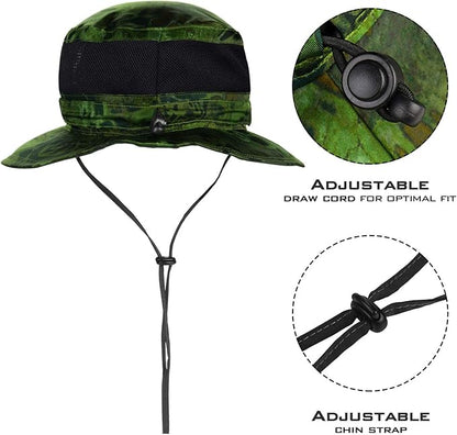 KastKing Sol Armis UPF 50 Boonie Hat - Sun Protection Hat, Fishing Hat, Beach & Hiking Hat, Paddling