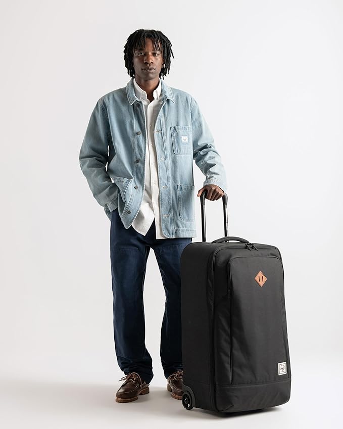 Herschel Supply Co. Heritage Softshell CarryOn Luggage, Grey, Carry On Large 37L