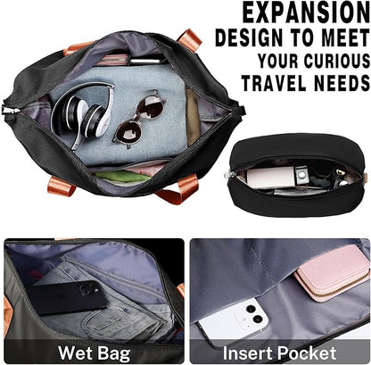 Krute Luggage Sets 5 Pieces Suitcase Set Hard Shell Carry On Luggage with Spinner Wheels TSA Approved Durable PC+ABS Hard Side Suit Case