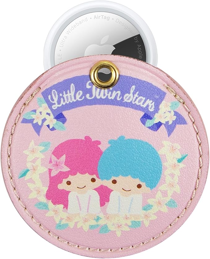 Sonix x Sanrio Keychain Case Compatible with Apple AirTag | Protective Cover Keychain | Hello Kitty & Friends - Floral Little Twin Stars