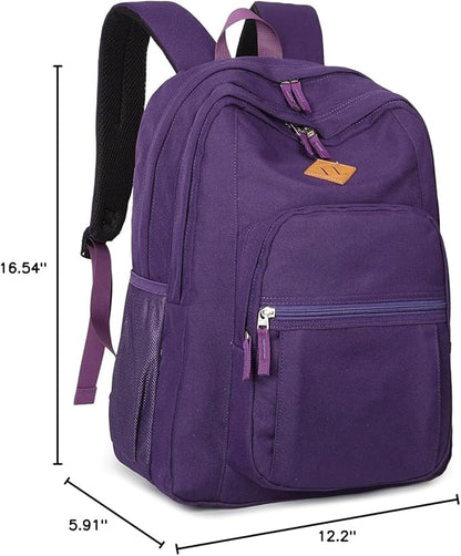 abshoo Classical Basic Travel Backpack For School Water Resistant Bookbag