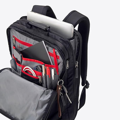 Trilogy Modular System I Modular 4-wheel spinner carry-on, with two zip-off bags! All 3 are Expandable! You get 3 bags in 1! Mix and match; take apart to fit crowded airplane spaces (Black)