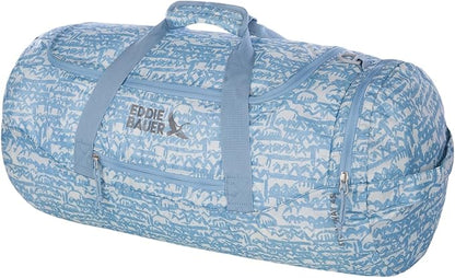 Eddie Bauer Stowaway Packable Duffel Bag | Travel | Foldable | Lightweight | Durable | Ripstop Polyester