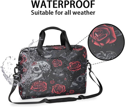 Laptop Bag Bohemian Mandala Laptop Satchel Briefcase Adjustable shoulder Carrying for MacBook Pro 16 inch