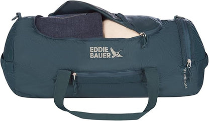 Eddie Bauer Stowaway Packable Duffel Bag | Travel | Foldable | Lightweight | Durable | Ripstop Polyester