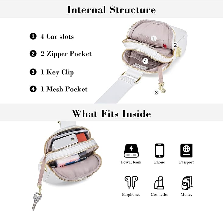 INICAT Small Anti Theft Crossbody Bags for Women, Vegan Leather Sling Cross Body Purse Travel Essentials Teen Girl Gifts
