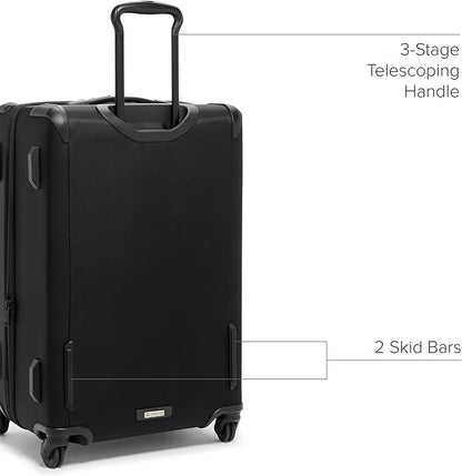 TUMI - Aerotour 4 Wheel Expandable Luggage - Men's and Women's Lightweight Business and Leisure Travel Suitcase - 26" Short Trip Expandable Packing Case, Black