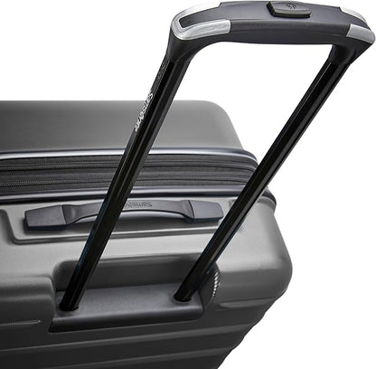 Samsonite Omni 2 Hardside Expandable Luggage with Spinner Wheels, LARGE SPINNER, SOLID CHARCOAL