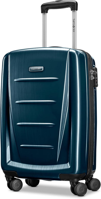 Samsonite Winfield 2 Hardside Expandable Luggage with Spinner Wheels, Teal, 3-Piece Set (20/24/28)
