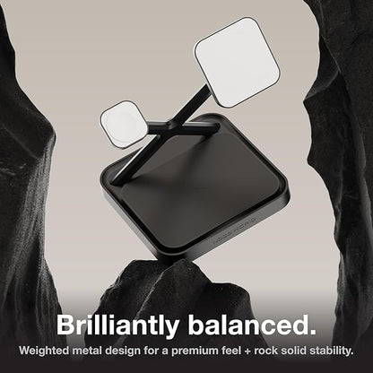 NOCO XGrid XDS3: 3-in-1 Wireless Charging Stand – Charging Station for iPhone, Apple Watch, and AirPods – MagSafe Compatible, Qi2 Certified – Includes 45W USB-C Wall Charger and 6.5-Foot USB-C Cable