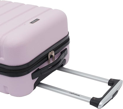 Wrangler 20" Spinner Carry-On Luggage, Lilac