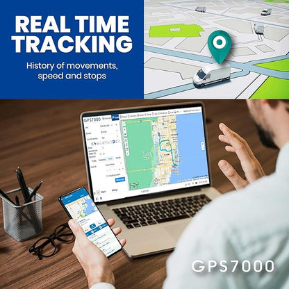 GPS7000-4G Hidden GPS Tracker for Vehicles | 12 Months of Service Included |Easy Self-Installation| After The 12 Months Included in The Service, You can Choose to Suscribe | No Hidden Fees