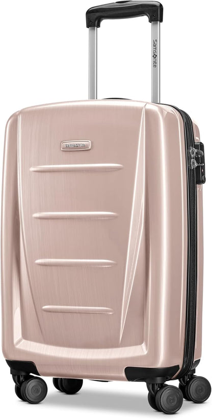 Samsonite Winfield 2 Hardside Expandable Luggage with Spinner Wheels, Artic Pink, 3-Piece Set (20/24/28)