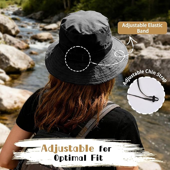 Sun Bucket Hat for Men Women Fishing Beach Safari Hats for Golf Hiking Hunting Outdoor UPF 50+