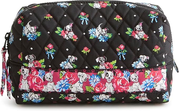 Premium Cotton Disney Medium Cosmetic Makeup Bag, 101 Dalmatians