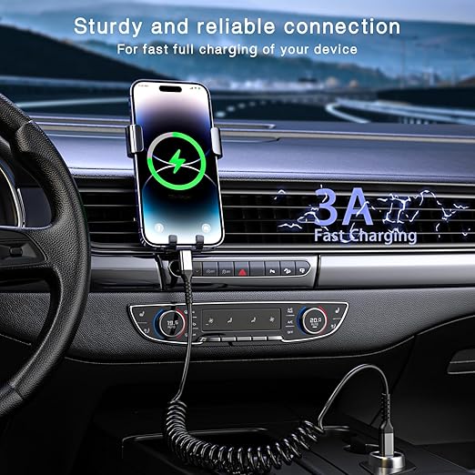 USB C to C Cable,2Pack 3FT Coiled Fast Charging Type C Charge Cord for Car USB-C Cables Compatible with iPhone 16 15 for Samsung Galaxy S20 S10 S9 S8 Plus Note 10