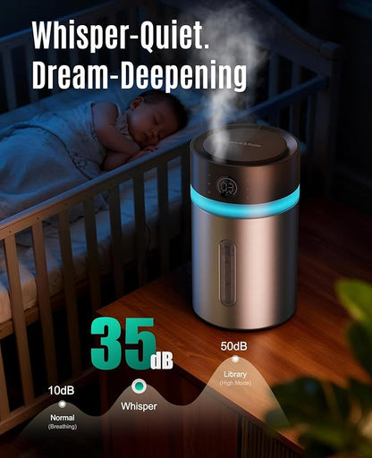 Stainless Steel Humidifier, Easy to Clean Humidifier, Dishwasher Safe Humidifiers