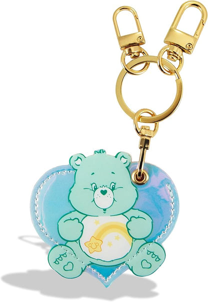 Sonix x Care Bears Keychain Case Compatible with Apple AirTag | Protective AirTag Cover Keychain Charm | Green Wish Bear