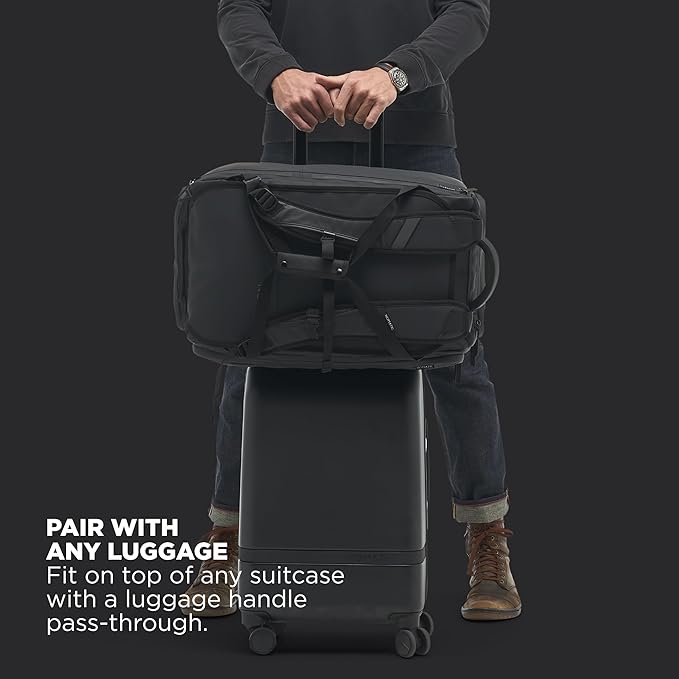NOMATIC 30L Travel Bag- Convertible Duffel/Backpack, Carry-on Size for Airplane Travel, Everyday Use Laptop Bag,TSA Compliant