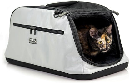 Sleepypod Air in-Cabin Pet Carrier, Glacier Silver