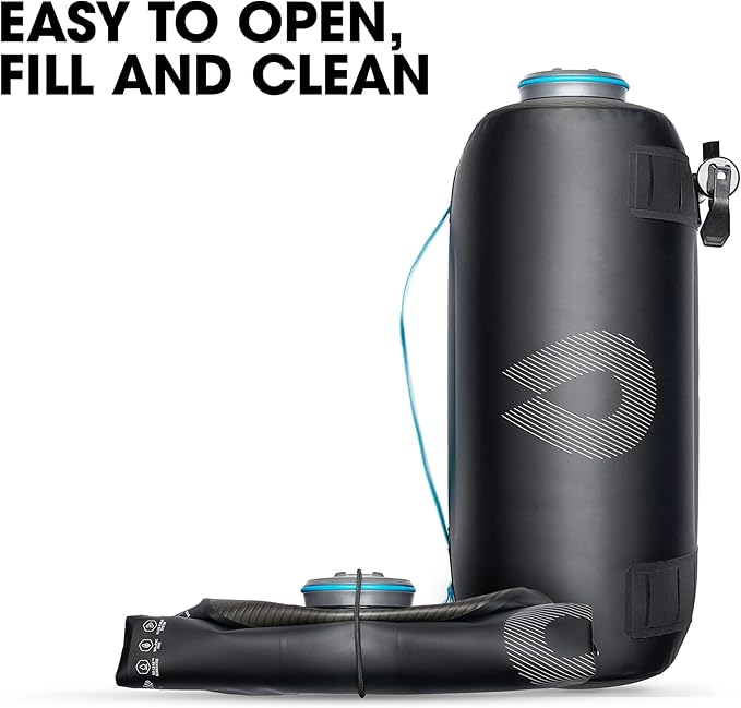 Hydrapak Expedition - Collapsible BPA & PVC Free Water Storage Bag (8L/270oz) - Chasm Black