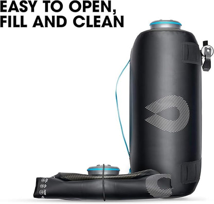 Hydrapak Expedition - Collapsible BPA & PVC Free Water Storage Bag (8L/270oz) - Chasm Black