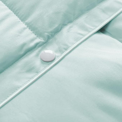 zzlamb Puffy Down Camping Blanket Water-Repellent, Down Throw Travel Blanket Portable for Outdoor, Light Warm Quilt for Couch Plane Car Theater Stadium Picnic RV Backpacking Hammock