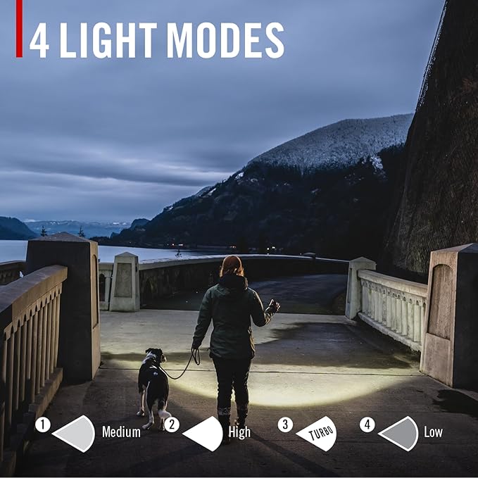 Coast XT7R 1500 Lumen Rechargeable LED Flashlight with Magnetic Mount, Slide Focus, and Pocket Clip, Blue