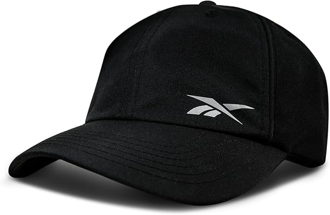 Reebok Lightweight Adjustable Performance Running Cap for Men and Women (One Size Fits Most)