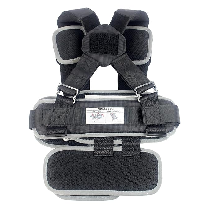 RideSafer - Extra Large Black, Lightweight, Compact, Portable Car Seat - Perfect for Travel and Everyday Child Safety