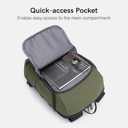 Kingsons Travel Backpack Travel Laptop Backpack Business Computer Bag Waterproof Large Capacity for Men Women