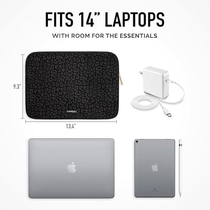 Vandel Slim MacBook Pro 14 inch Laptop Sleeve, Neoprene 14 Inch Apple MacBook Laptop Case Sleeve, Dell, HP Cover, Protective Asus, HP, Dell XPS Case, Computer Cover, Mac M1, M2, M3 Pouch