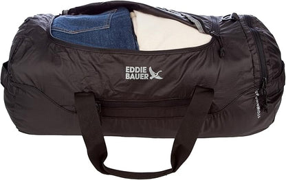 Eddie Bauer Stowaway Packable Duffel Bag | Travel | Foldable | Lightweight | Durable | Ripstop Polyester