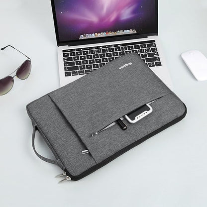 13-14 Inch Laptop Sleeve Shockproof Lightweight Case Carrying Bag Compatible with MacBook Pro 14 13 inch/MacBook Air 13.3/ Dell XPS 13/ Surface Laptop 13.5/ iPad Pro 12.9 - Gray