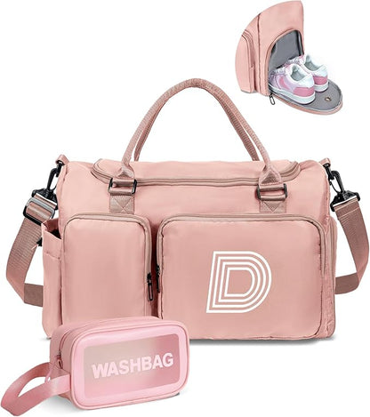 Girls Birthday Gifts, Travel Duffel Bag, Personalized Weekender Bag, Monogram Overnight Bag Gift for women, Birthday Gifts Personalized Gifts Bridesmaid Gifts, women Gifts