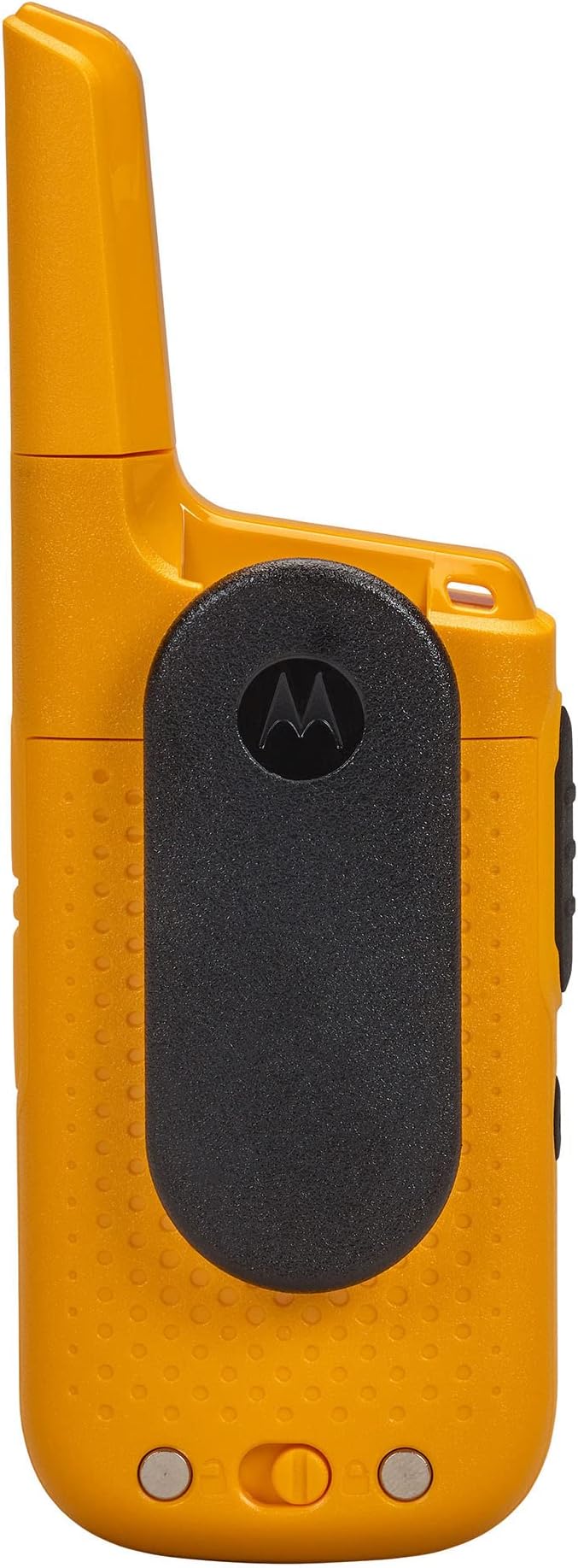 Motorola Solutions, Portable FRS, T380, Talkabout, Two-Way Radios, Rechargeable, W/ Charging Dock, 22 Channel, 25 Mile, Yellow, 2 Pack