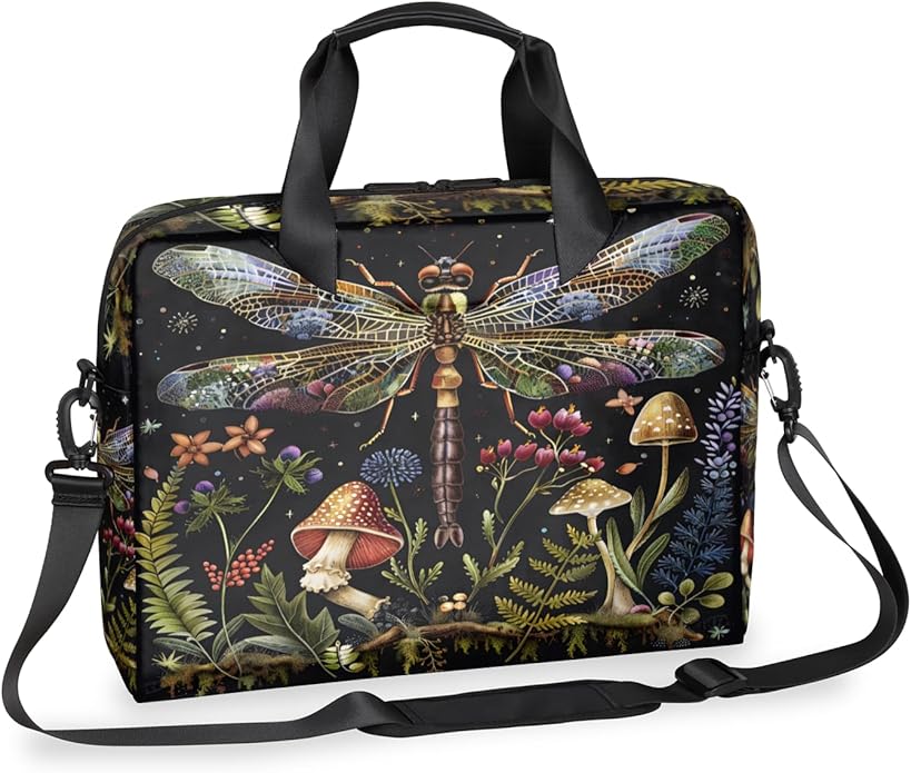 Laptop Bag Bohemian Mandala Laptop Satchel Briefcase Adjustable shoulder Carrying for MacBook Pro 16 inch