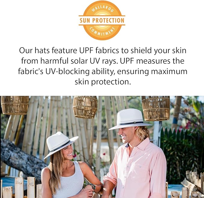 Wallaroo Hat Company Men's Summit Sun Hat – UPF 50+ Sun Protection, Wide Brim, Packable, Chin Strap and Adjustable Sizing