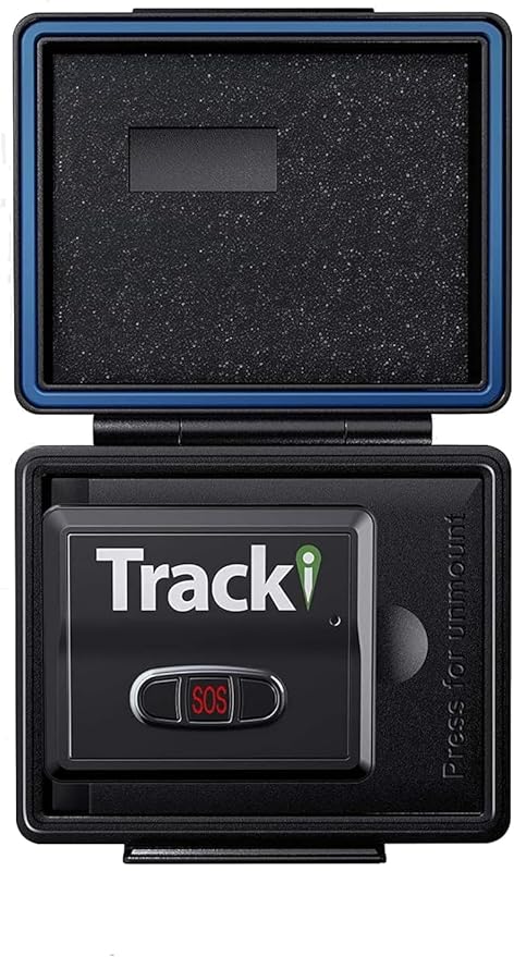 Tracki GPS Tracker with Waterproof Magnetic Mini Box and +3500mAh Battery Extender for Vehicles - 4G LTE Subscription Needed - US-Made Tech Small GPS Tracking Device for Car, US & Worldwide. (Set)