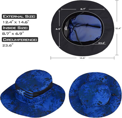 KastKing Sol Armis UPF 50 Boonie Hat - Sun Protection Hat, Fishing Hat, Beach & Hiking Hat, Paddling