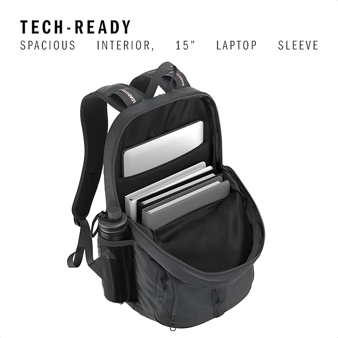 Primetime Large Backpack for women and men, big bag with laptop sleeve